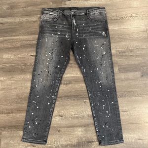 Embellish Black Jeans Size 44